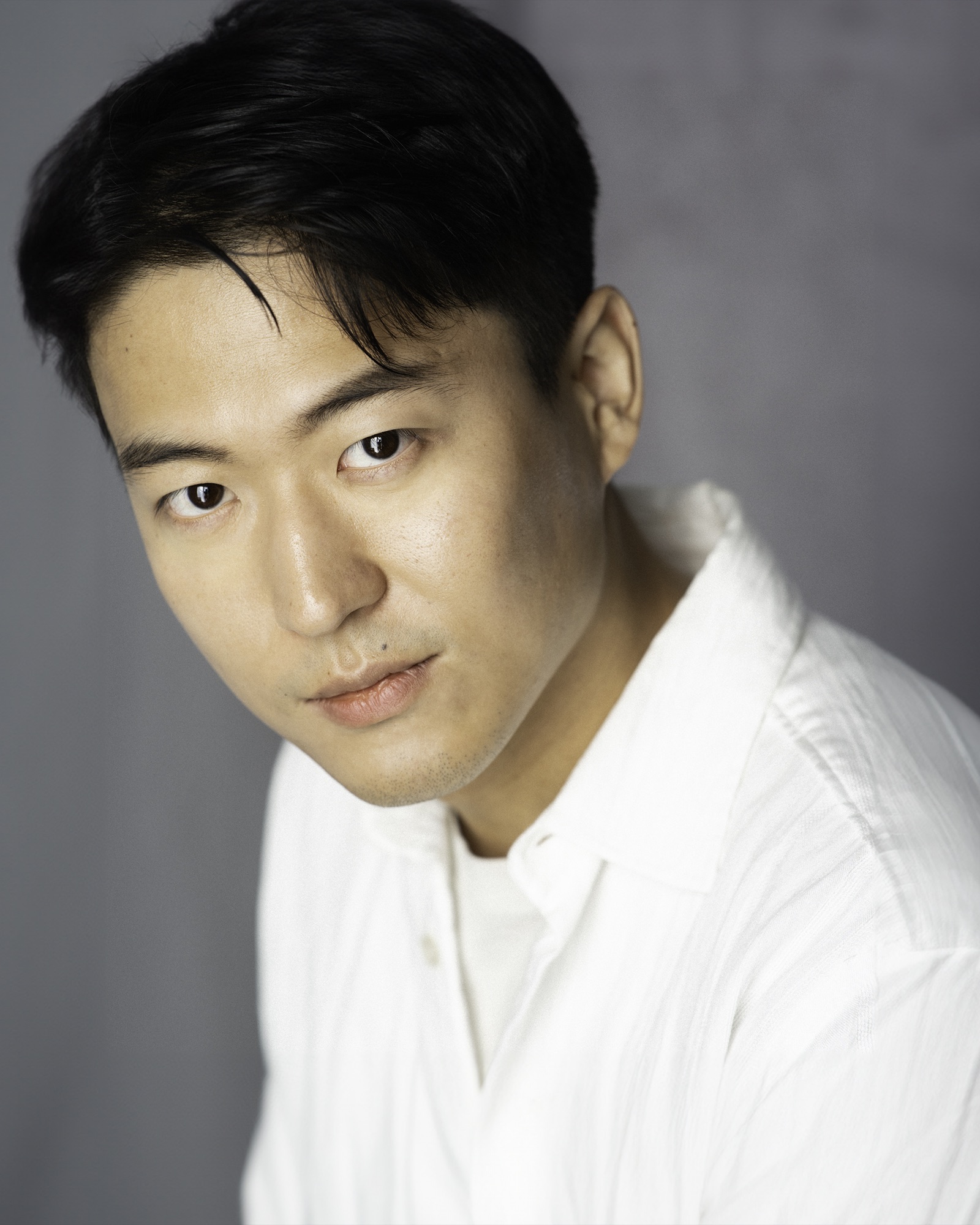 Benjamin Jia in a white shirt